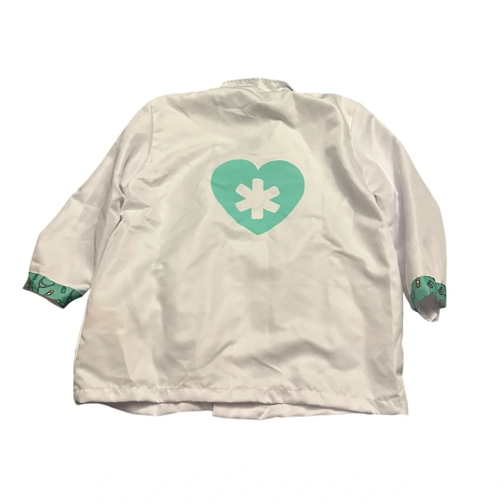 Melissa & Doug Doctor Role Play Costume Set - White and Green - Picture 2 of 3